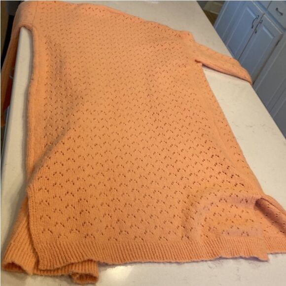 Anthropologie FRNCH Paris Clementine Longline Duster Cardigan with pockets OS - Picture 4 of 11